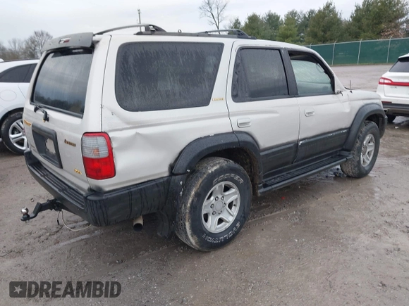 1999 Toyota 4Runner Limited with VIN JT3GN87R7X0105748, listed as a IAAI auction lot 41191084 with 325,053 mi miles and . Bid and sale history available at DreamBid. Image 4.