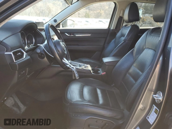 2018 Mazda CX-5 Grand Touring with VIN JM3KFBDM2J0407164, listed as a Copart auction lot 50080345 with 126,464 mi miles and Salvage title. Bid and sale history available at DreamBid. Image 7.