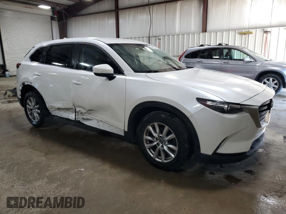 2016 Mazda CX-9 Sport with VIN JM3TCBBY6G0103492, listed as a Copart auction lot 54902325 with 136,195 mi miles and Salvage title. Bid and sale history available at DreamBid. Image 4.