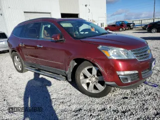 2015 Chevrolet Traverse LTZ with VIN 1GNKVJKD3FJ207136, listed as a Copart auction lot 86879464 with 120,685 mi miles and Salvage Title. Bid and sale history available at DreamBid. Image 4.