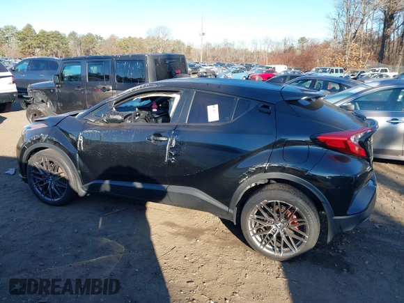 2021 Toyota C-HR LE with VIN JTNKHMBX1M1118203, listed as a IAAI auction lot 40936962 with 18,424 mi miles. Bid and sale history available at carsss.com. Image 14.