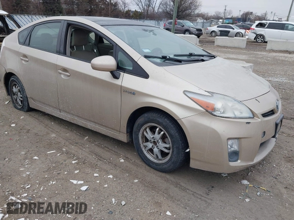 2010 Toyota Prius II with VIN JTDKN3DU1A1291631, listed as a IAAI auction lot 41465573 with 198,277 mi miles. Bid and sale history available at carsss.com. Image 1.