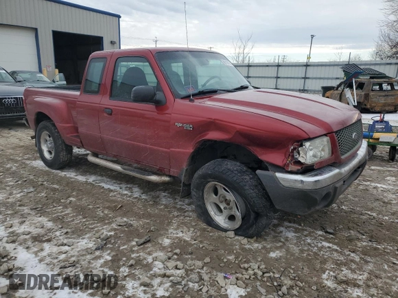 2002 Ford Ranger with VIN 1FTZR15U42PA49114, listed as a Copart auction lot 89110175 with 160,778 mi miles and Clean Title. Bid and sale history available at DreamBid. Image 4.