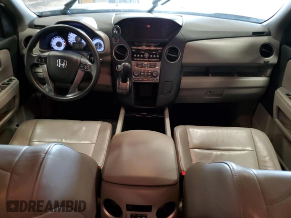 2012 Honda Pilot EX-L with VIN 5FNYF4H54CB042010, listed as a Copart auction lot 60454185 with Not provided miles and Clean title. Bid and sale history available at DreamBid. Image 8.