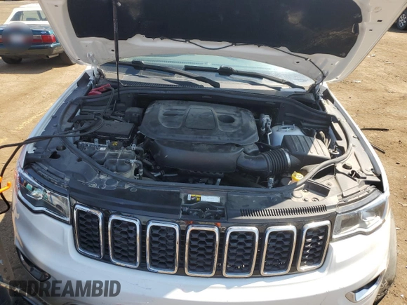2020 Jeep Grand Cherokee Laredo E z VIN 1C4RJFAGXLC327107, wystawiony jako Copart lot #57259795 z przebiegiem 27 217 mil mil oraz Szkoda całkowita • Salvage title. Historia ofert i sprzedaży dostępna na DreamBid. Obrazek 11.
