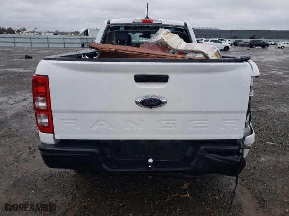 2022 Ford Ranger XL with VIN 1FTER1FH3NLD38657, listed as a Copart auction lot 85080604 with 90,557 mi miles and Salvage Title. Bid and sale history available at carsss.com. Image 6.