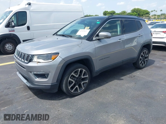 2018 Jeep Compass Limited with VIN 3C4NJDCB6JT131963, listed as a IAAI auction lot 42453633 with 96,782 mi miles and . Bid and sale history available at DreamBid. Image 17.