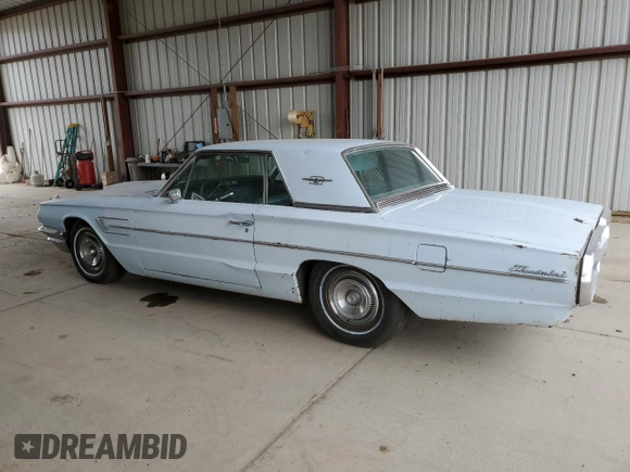 1965 Ford Thunderbird with VIN 5Y83Z110089, listed as a Copart auction lot 79885594 with 59,379 mi miles and Clean Title. Bid and sale history available at DreamBid. Image 2.