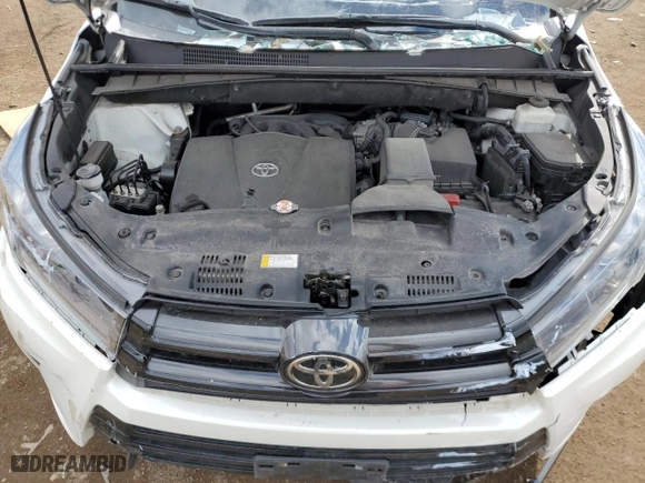 2019 Toyota Highlander SE with VIN 5TDJZRFH7KS613583, listed as a Copart auction lot 47054825 with 78,657 mi miles and Salvage Title. Bid and sale history available at carsss.com. Image 12.