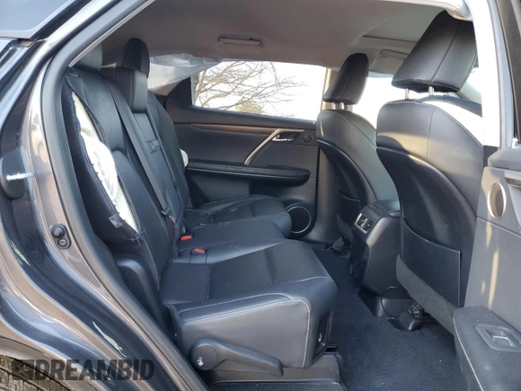 2022 Lexus RX with VIN JTJHZKFA1N2039659, listed as a Copart auction lot 89028255 with 38,685 mi miles and Salvage Title. Bid and sale history available at carsss.com. Image 12.
