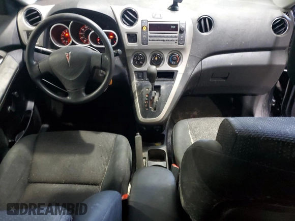 2009 Pontiac Vibe with VIN 5Y2SM67029Z421457, listed as a Copart auction lot 46804835 with 138,508 mi miles and Clean Title. Bid and sale history available at carsss.com. Image 8.