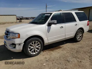 2015 Ford Expedition Limited with VIN 1FMJU1KT8FEF03272, listed as a Copart auction lot 47876325 with 151,475 mi miles and Salvage title. Bid and sale history available at DreamBid. Image 1.