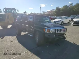 2007 Hummer H3 SUV with VIN 5GTDN13E678190035, listed as a Copart auction lot 80236004 with 229,860 mi miles and Salvage Title. Bid and sale history available at DreamBid. Image 11.