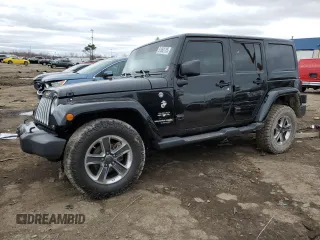 2018 Jeep Wrangler Unlimited Sahara z VIN 1C4BJWEG6JL822977, wystawiony jako Copart lot #51362725 z przebiegiem 81 210 mil mil oraz Szkoda całkowita • Salvage title. Historia ofert i sprzedaży dostępna na DreamBid. Obrazek 1.