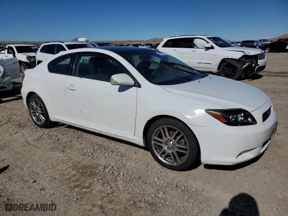2008 Scion tC Spec with VIN JTKDE167880264567, listed as a Copart auction lot 46875575 with 149,390 mi miles and Salvage Title. Bid and sale history available at carsss.com. Image 4.