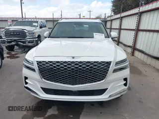 2023 Genesis GV80 with VIN KMUHBDSB2PU105268, listed as a IAAI auction lot 40791181 with 21,569 mi miles and . Bid and sale history available at DreamBid. Image 12.