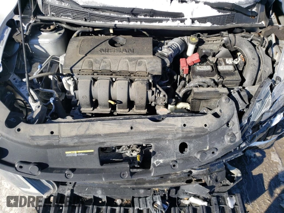 2018 Nissan Sentra SV with VIN 3N1AB7AP4JY280874, listed as a Copart auction lot 46175845 with 43,117 mi miles and Salvage Title. Bid and sale history available at carsss.com. Image 11.