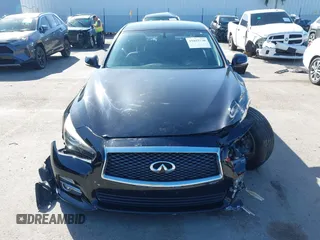 2015 Infiniti Q50 Premium with VIN JN1BV7AP2FM353536, listed as a IAAI auction lot 41815730 with Not Provided miles. Bid and sale history available at carsss.com. Image 12.