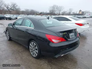 2017 Mercedes-Benz CLA with VIN WDDSJ4GB9HN498546, listed as a IAAI auction lot 41464013 with NaN miles. Bid and sale history available at carsss.com. Image 3.