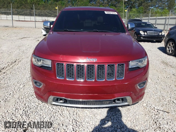 2015 Jeep Grand Cherokee Overland with VIN 1C4RJFCT5FC852946, listed as a Copart auction lot 53521915 with 186,002 mi miles and Clean Title. Bid and sale history available at carsss.com. Image 5.