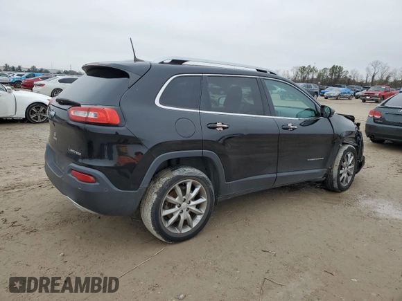 2018 Jeep Cherokee Limited with VIN 1C4PJLDX9JD509955, listed as a Copart auction lot 42969415 with 86,926 mi miles and Salvage title. Bid and sale history available at DreamBid. Image 3.