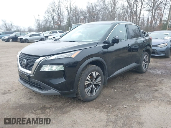 2023 Nissan Rogue SV with VIN JN8BT3BB9PW497125, listed as a IAAI auction lot 41524371 with 15,728 mi miles. Bid and sale history available at carsss.com. Image 17.
