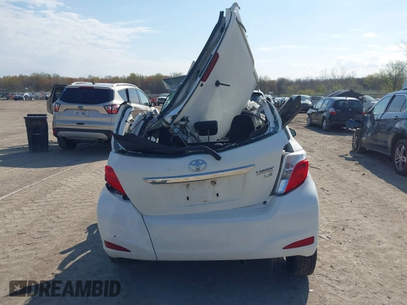 2014 Toyota Yaris L with VIN JTDKTUD35ED579336, listed as a IAAI auction lot 42081898 with Not Provided miles and . Bid and sale history available at carsss.com. Image 15.