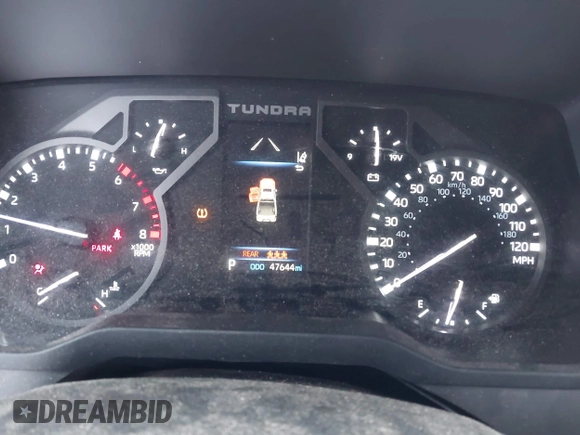 2022 Toyota Tundra 2WD SR5 with VIN 5TFLA5AB1NX001339, listed as a IAAI auction lot 40515694 with 47,644 mi miles. Bid and sale history available at carsss.com. Image 7.