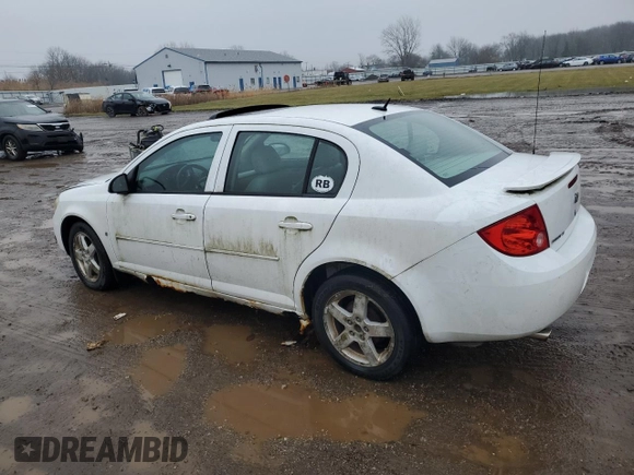 2008 Chevrolet Cobalt LT z VIN 1G1AL58F087146993, wystawiony jako Copart lot #56411865 z przebiegiem 118 029 mil mil oraz Szkoda całkowita • Salvage title. Historia ofert i sprzedaży dostępna na DreamBid. Obrazek 2.