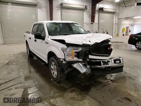 2018 Ford F-150 XL with VIN 1FTEW1E51JKD25812, listed as a Copart auction lot 58729825 with 136,031 mi miles and Salvage title. Bid and sale history available at DreamBid. Image 13.