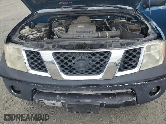 2005 Nissan Frontier LE with VIN 1N6AD06W45C419556, listed as a Copart auction lot 54272465 with 199,145 mi miles and Clean title. Bid and sale history available at DreamBid. Image 11.