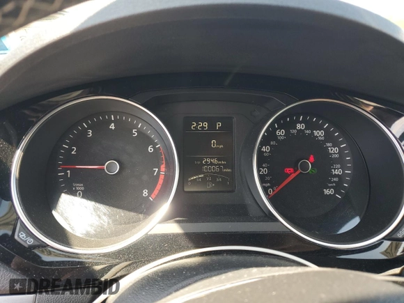 2017 Volkswagen Jetta Sport with VIN 3VWD17AJ6HM299644, listed as a Copart auction lot 57239365 with 100,067 mi miles and Salvage title. Bid and sale history available at DreamBid. Image 9.