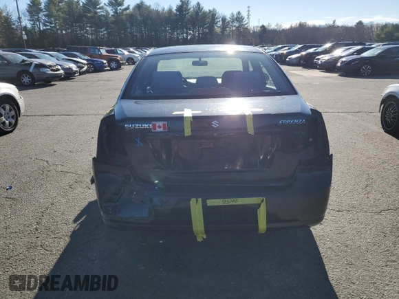 2006 Suzuki Forenza z VIN KL5JD56ZX6K278029, wystawiony jako Copart lot #82026904 z przebiegiem 117 700 mil mil oraz Szkoda całkowita • Salvage title. Historia ofert i sprzedaży dostępna na DreamBid. Obrazek 6.
