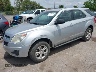 2013 Chevrolet Equinox LS with VIN 1GNALBEK4DZ112942, listed as a IAAI auction lot 42084705 with Not Provided miles and . Bid and sale history available at DreamBid. Image 2.