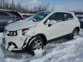 2017 Chevrolet Trax LS with VIN KL7CJNSB4HB129605, listed as a Copart auction lot 84695884 with 150,242 mi miles and Non Repairable. Bid and sale history available at carsss.com. Image 1.