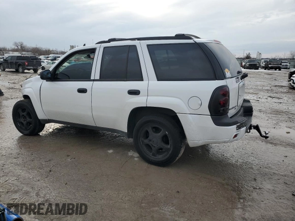 2007 Chevrolet TrailBlazer LS with VIN 1GNDS13S572165188, listed as a Copart auction lot 89381025 with Not Provided miles and Salvage Title. Bid and sale history available at DreamBid. Image 2.