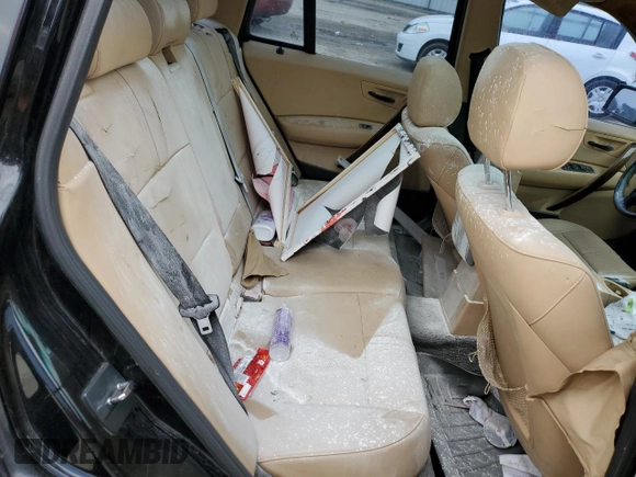 2004 BMW X3 2.5i with VIN WBXPA73494WC41339, listed as a Copart auction lot 89266205 with 0 mi miles and Salvage Title. Bid and sale history available at carsss.com. Image 10.