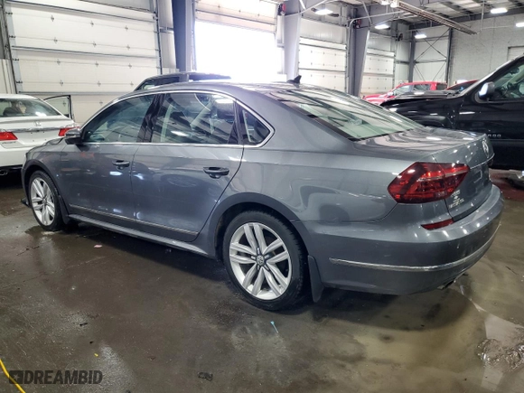 2017 Volkswagen Passat 1.8T SEL Premium with VIN 1VWCT7A30HC069963, listed as a Copart auction lot 46445115 with 98,942 mi miles and Salvage Title. Bid and sale history available at carsss.com. Image 2.
