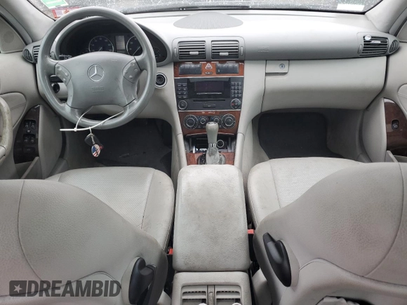 2006 Mercedes-Benz C 280 Luxury with VIN WDBRF92H06F771060, listed as a Copart auction lot 81556694 with 90,410 mi miles and Salvage Title. Bid and sale history available at DreamBid. Image 8.