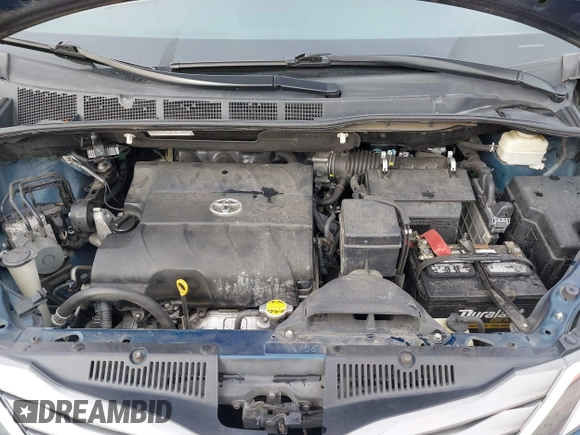 2011 Toyota Sienna XLE AAS with VIN 5TDYK3DCXBS113103, listed as a IAAI auction lot 41505972 with 170,919 mi miles and . Bid and sale history available at DreamBid. Image 10.