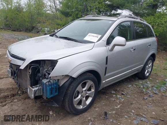 2014 Chevrolet Captiva Sport LTZ with VIN 3GNAL4EK2ES681833, listed as a IAAI auction lot 42210350 with 90,296 mi miles and . Bid and sale history available at DreamBid. Image 2.
