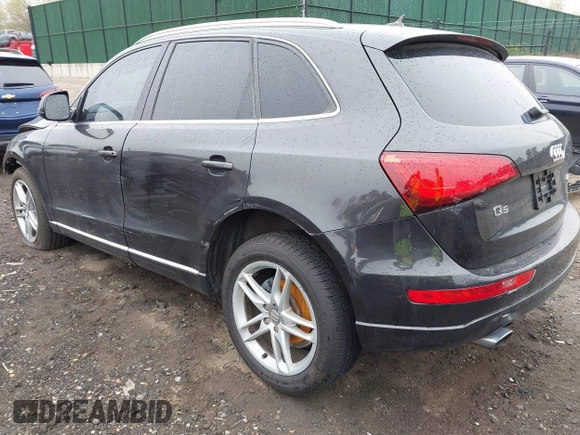 2014 Audi Q5 Premium Plus with VIN WA1LFAFP1EA004978, listed as a IAAI auction lot 42079044 with 108,355 mi miles. Bid and sale history available at carsss.com. Image 3.