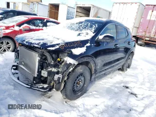 2023 Buick Encore GX Essence with VIN KL4MMGSL1PB102759, listed as a Copart auction lot 89162915 with 15,799 mi miles and Salvage title. Bid and sale history available at DreamBid. Image 1.