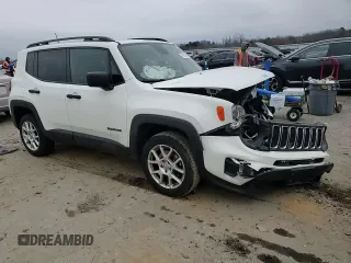 2021 Jeep Renegade Sport with VIN ZACNJDAB4MPM11800, listed as a Copart auction lot 44103615 with 54,027 mi miles and Salvage title. Bid and sale history available at DreamBid. Image 12.