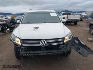 2017 Volkswagen Tiguan Wolfsburg Edition with VIN WVGSV7AX6HK003768, listed as a IAAI auction lot 41137411 with 117,862 mi miles. Bid and sale history available at carsss.com. Image 6.