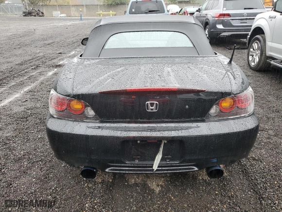 2005 Honda S2000 with VIN JHMAP214X5S007674, listed as a Copart auction lot 75652694 with NaN miles and Salvage Title. Bid and sale history available at carsss.com. Image 6.