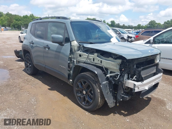 2018 Jeep Renegade Latitude with VIN ZACCJBBB0JPH04294, listed as a IAAI auction lot 42364489 with 78,933 mi miles and . Bid and sale history available at DreamBid. Image 1.