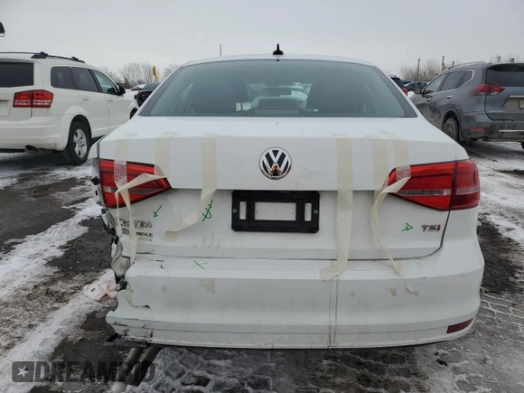 2015 Volkswagen Jetta Sedan 1.8T SE with VIN 3VWD07AJ6FM216763, listed as a Copart auction lot 47344205 with 115,677 mi miles and Salvage Title. Bid and sale history available at carsss.com. Image 6.