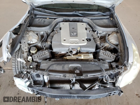2008 Infiniti G35 Journey with VIN JNKBV61E58M223516, listed as a Copart auction lot 63748745 with 259,635 mi miles and Salvage title. Bid and sale history available at DreamBid. Image 11.