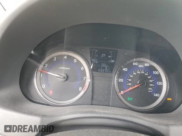 2017 Hyundai Accent SE with VIN KMHCT4AE8HU351826, listed as a Copart auction lot 51245455 with 63,230 mi miles and Salvage Title. Bid and sale history available at carsss.com. Image 9.